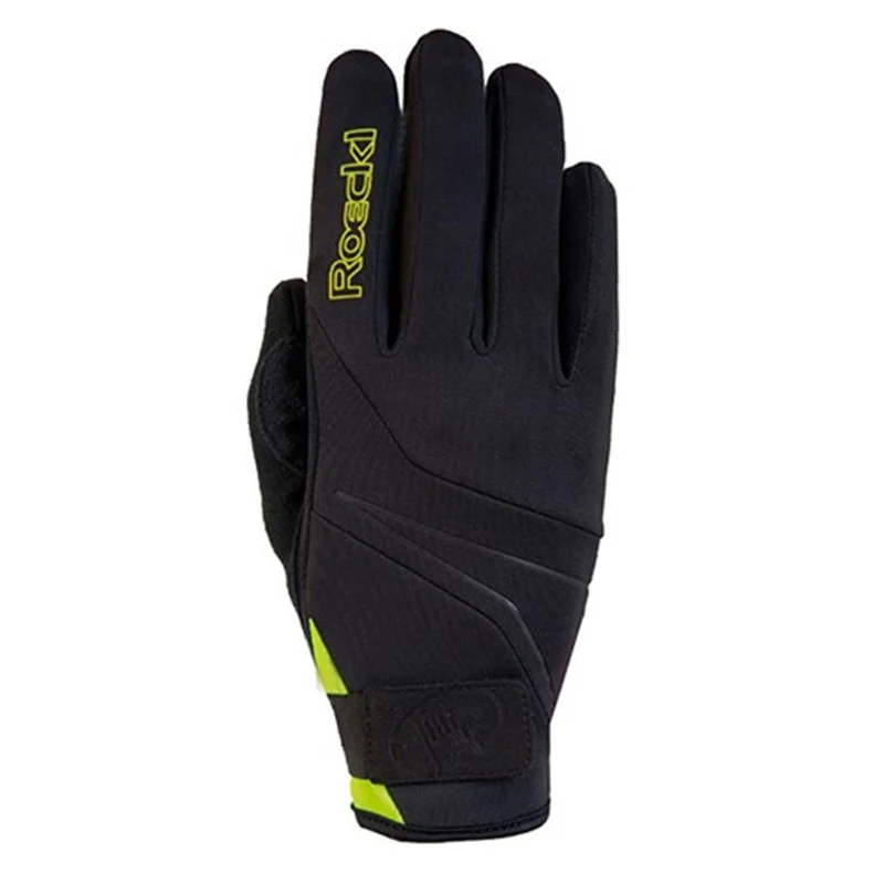 Roeckl Lillby black/yellow