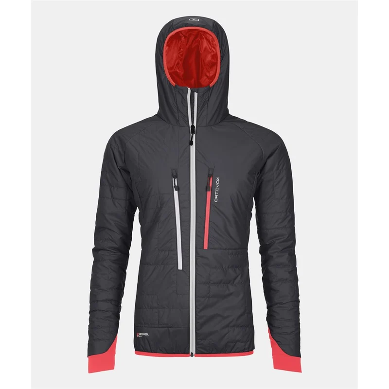 Ortovox Swisswool Piz Boe Jacket W black raven Damen Isolationsjacke