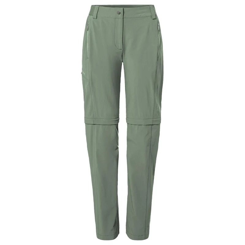 VAUDE - Farley Stretch Zip-off T-Zip III Hose Short Damen - Agave