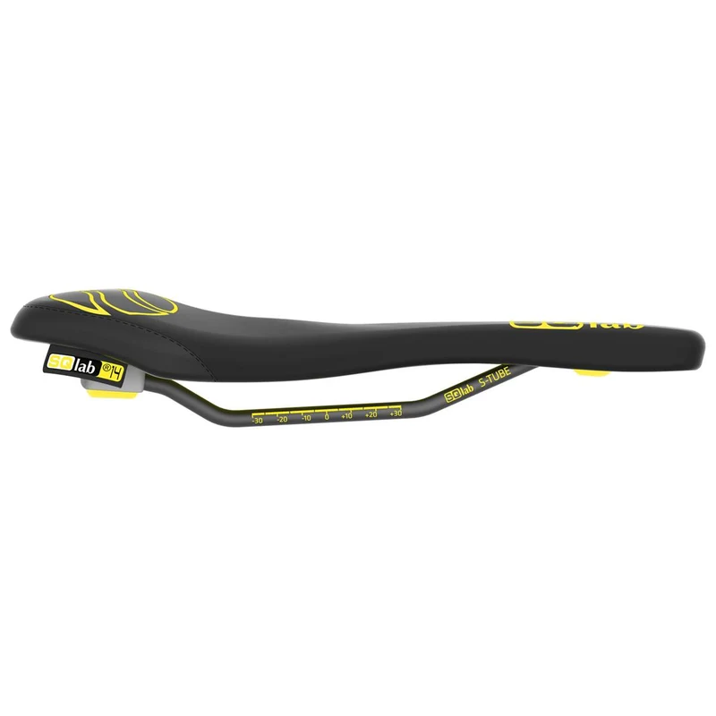 SQlab 611 ERGOWAVE® active ltd. Flow Yellow Radsattel