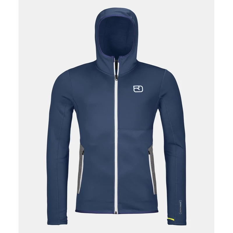 Ortovox Fleece Hoody Man deep ocean