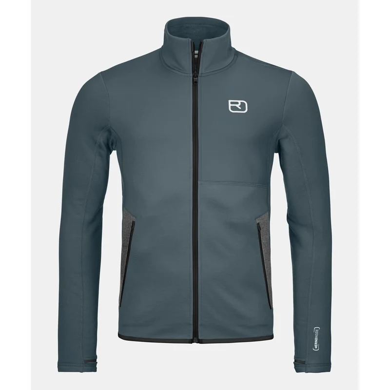Ortovox Fleece Jacket Men dark arctic grey