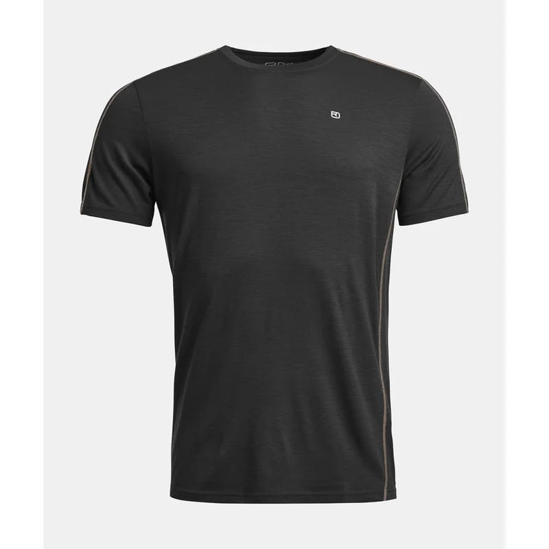 Ortovox 185 Rock´n´Wool Short Sleeve Men black raven