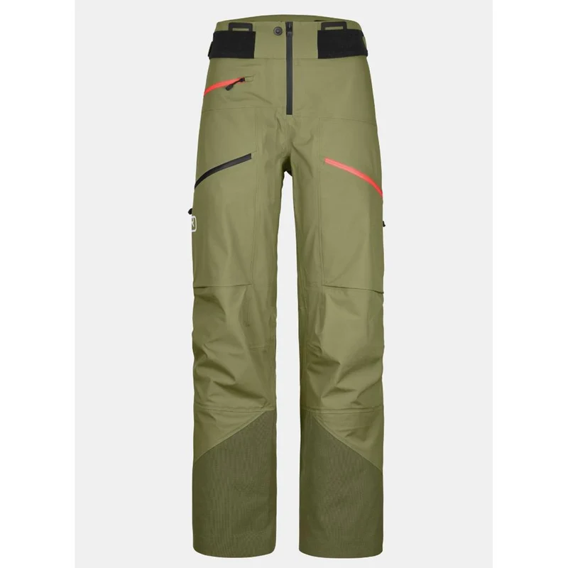 Ortovox 3L Deep Shell Pants W wild herbs Damen Hardshellhose