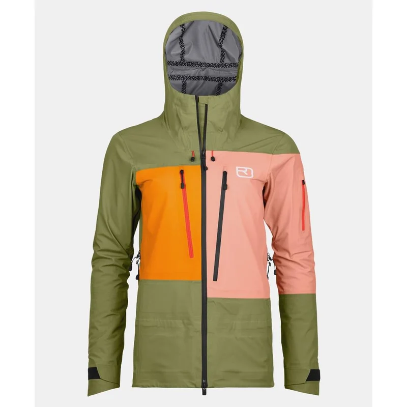 Ortovox 3L Deep Shell Jacket W wild herbs Damen Hardshelljacke