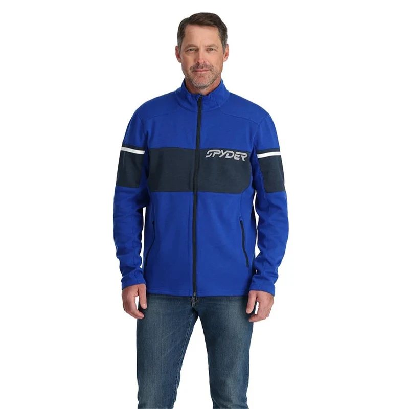 Spyder Speed Fleece Full Zip Jacket electric blue