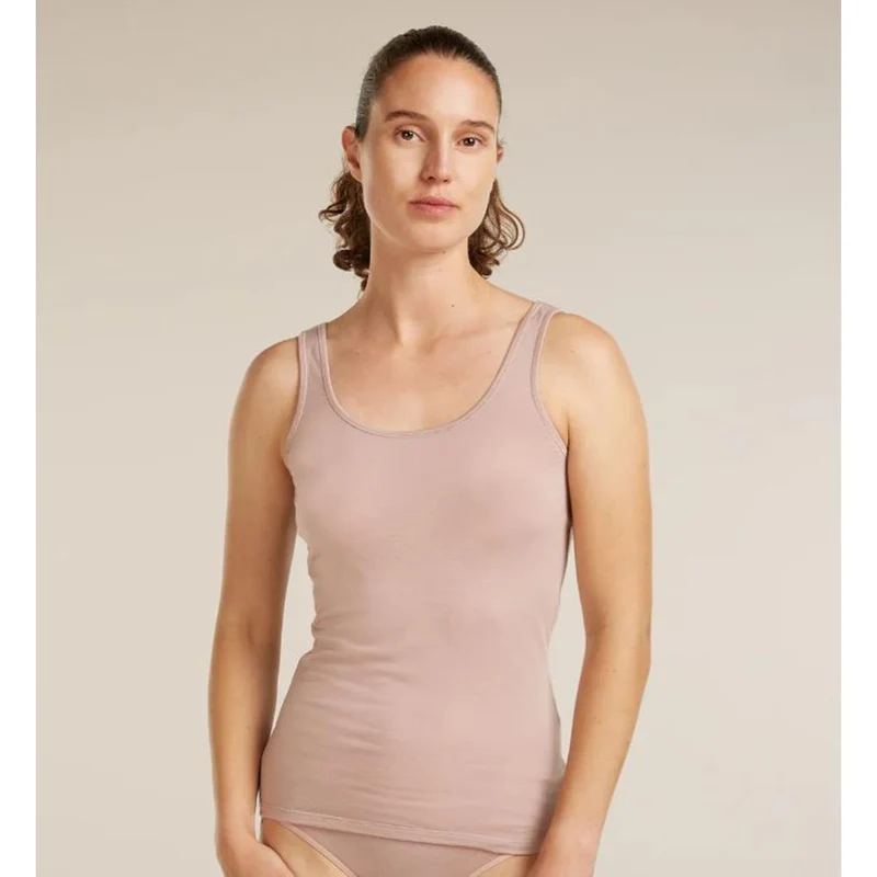 Icebreaker W Siren Tank pink quartz Damen Unterhemd
