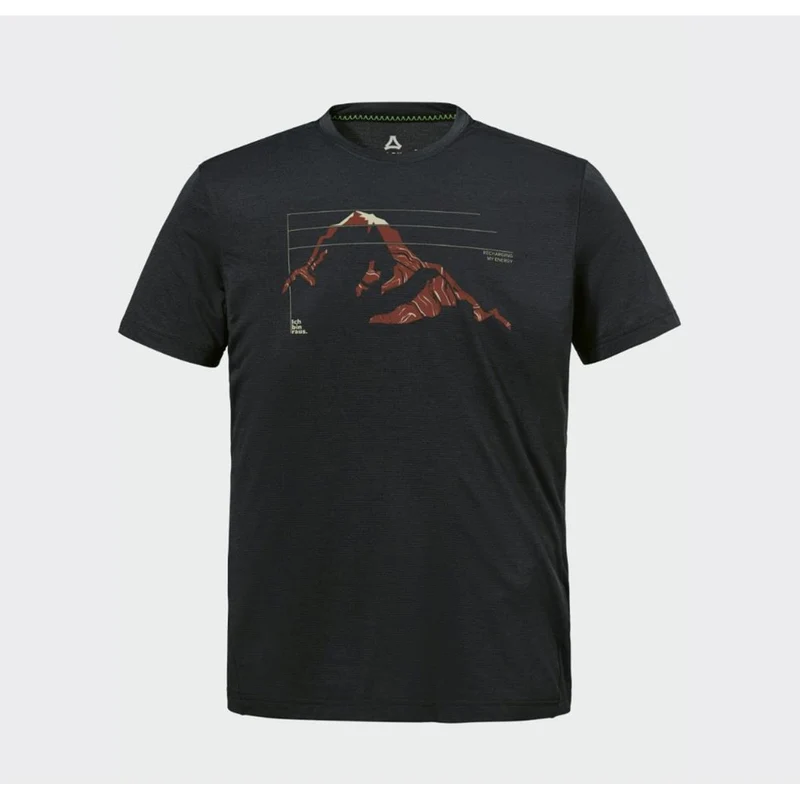 Schöffel CIRC T-Shirt Sulten M black Herren T-Shirt