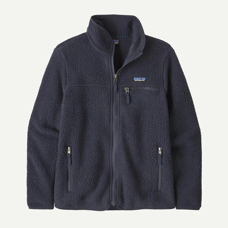 Patagonia Damen Retro Pile Fleece Jacke Sunken Blue