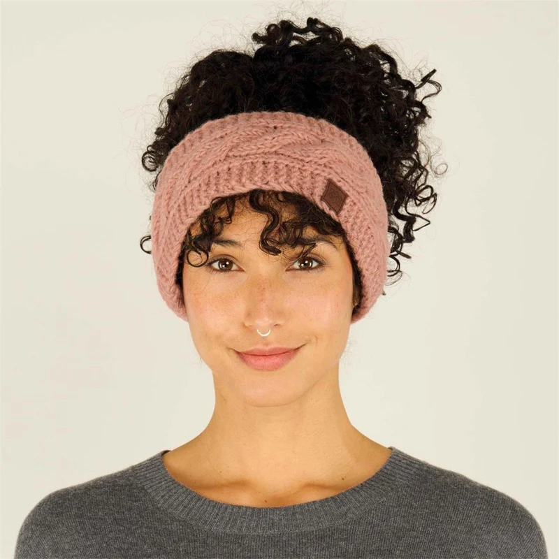Sherpa Damen Stirnband Kunchen Headband blush