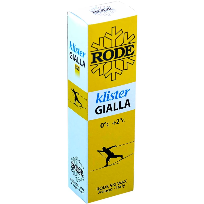 Rode K60 Klister Gialla 0°C/+2°C, 60g