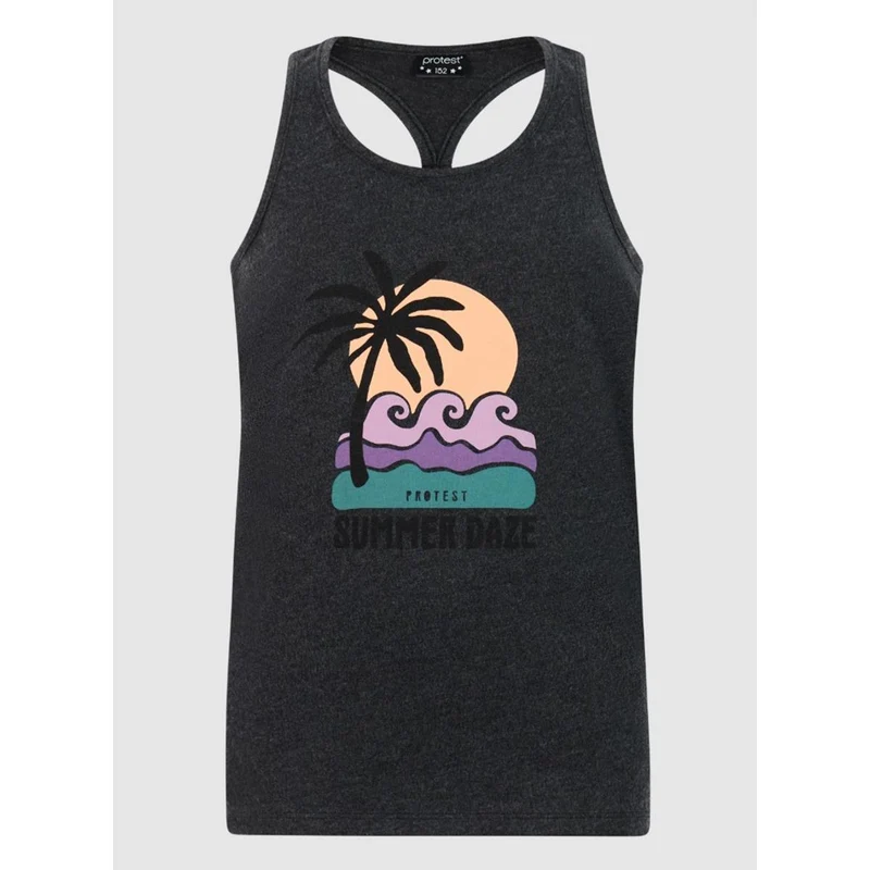 Protest Syra Jr true black Kinder Top
