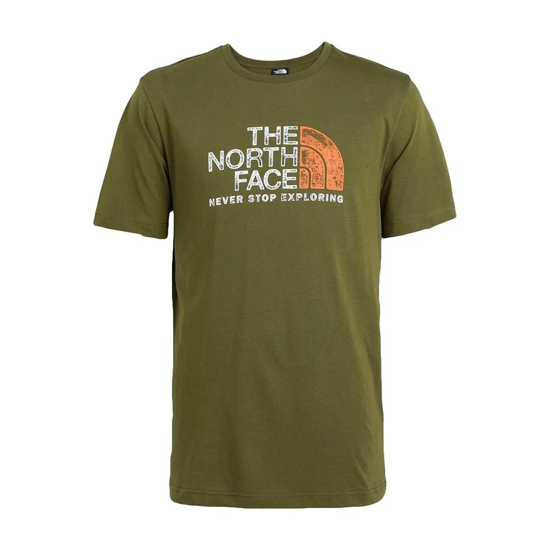 The North Face S/S Rust 2 Tee forest olive Herren T-Shirt