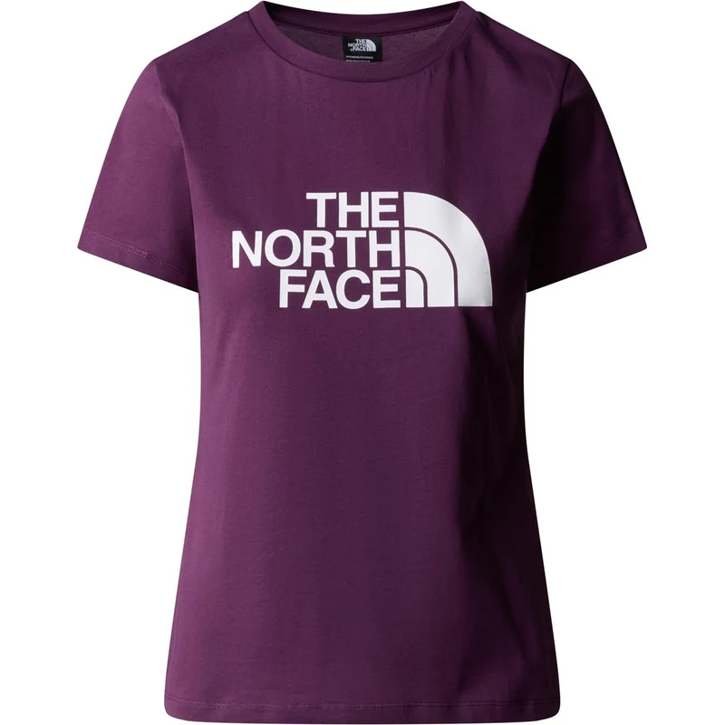The North Face S/S Relaxed Easy Tee black current purple Damen T-Shirt