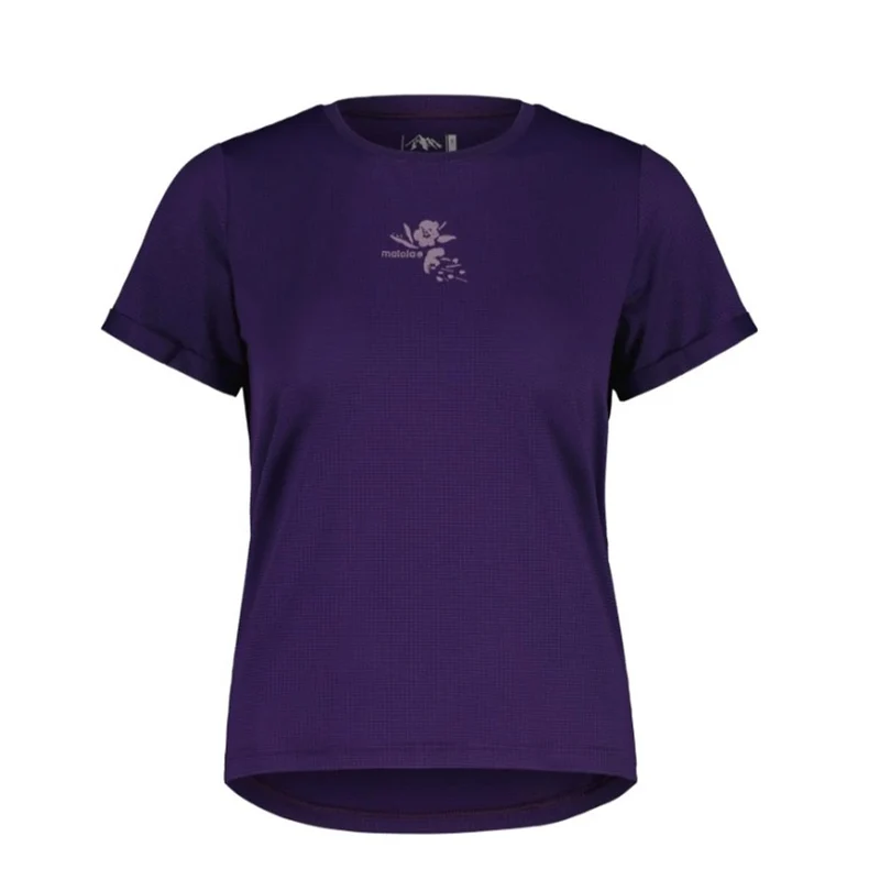 Maloja - BhagaM. - T-Shirt dark grape - Damen