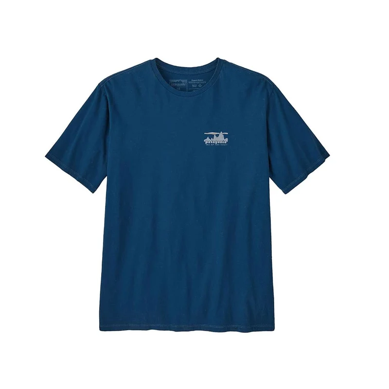Patagonia M 73 Skyline Organic sound blue Herren T-Shirt