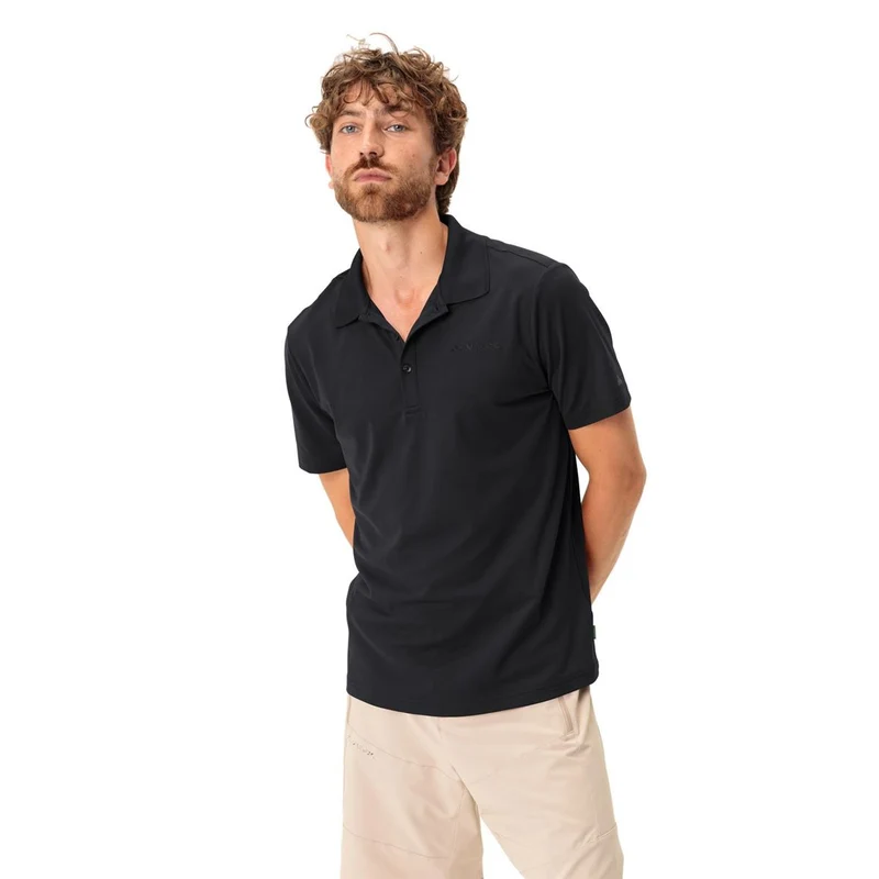 VAUDE - Essential Poloshirt Herren - black