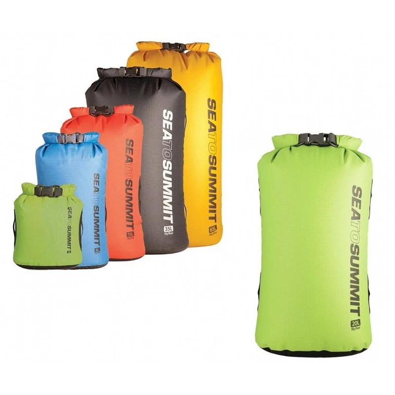 Sea to Summit Big River Dry Bag 65 Liter, orange
