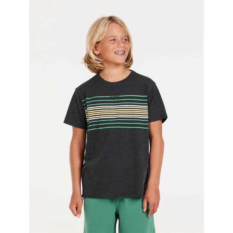 Protest Kinder T-Shirt Fince Schwarz