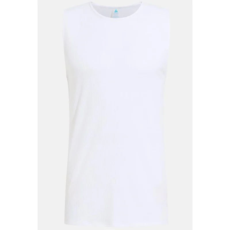 Odlo M Active Light BL Top crew neck singlet white Herren Unterhemd