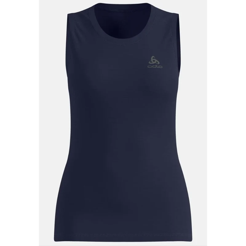 Odlo W Merino 160 BL Top singlet black Damen Unterhemd