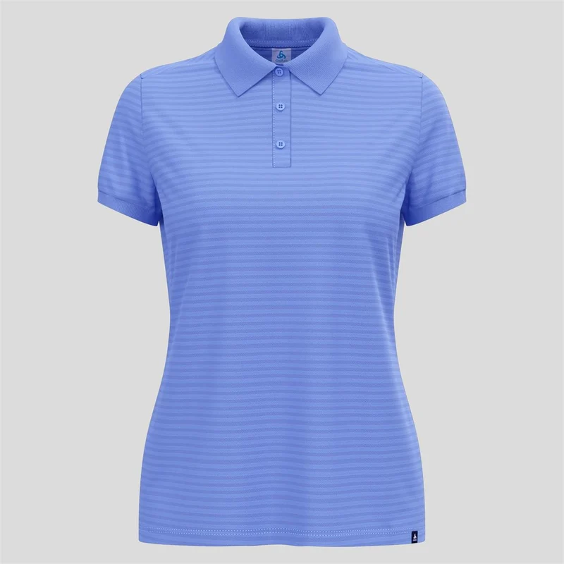 Odlo Ascent Poloshirt mit Naturfasern persian jewel