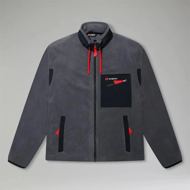 Berghaus Unisex Ascent 91 Fleece Jacket grey black