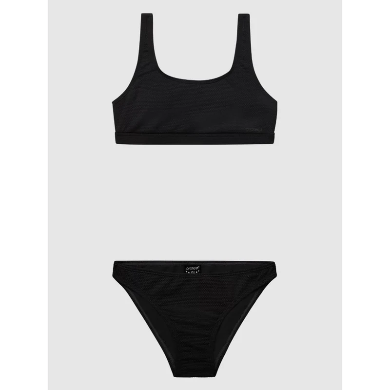 Protest Rose Jr true black Kinder Bikini