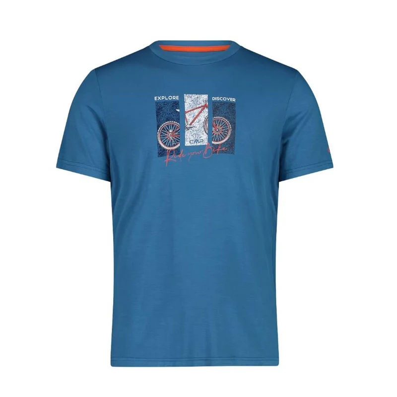 CMP Sport Man Bambus Jersey T-Shirt pacific