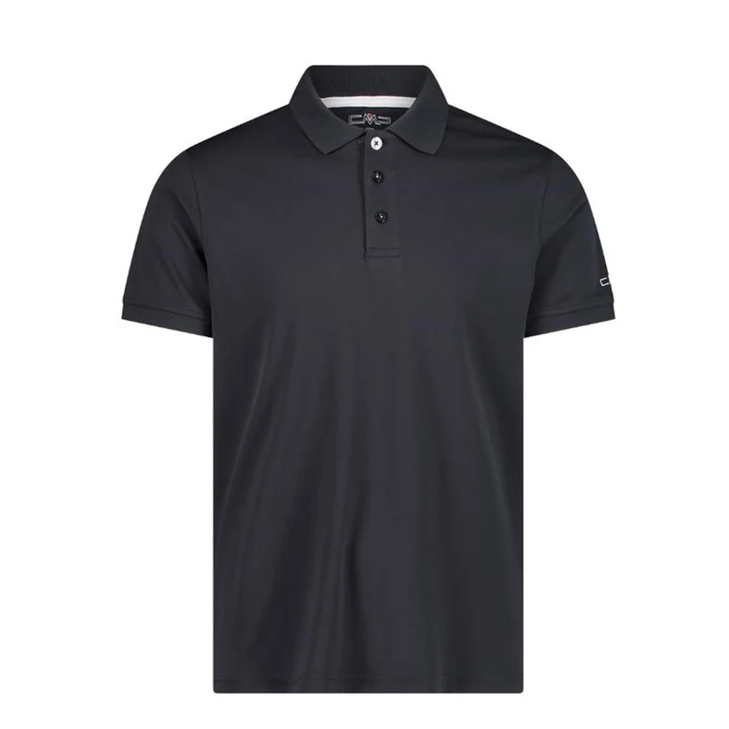 CMP Sport Man Polo Funktions-Poloshirt anthracite bianco