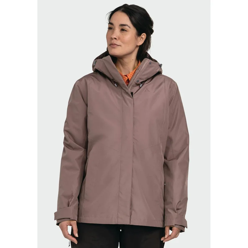 Schöffel Damen Multifunktionale 3in1 Wanderjacke Okere Twilight Mauve
