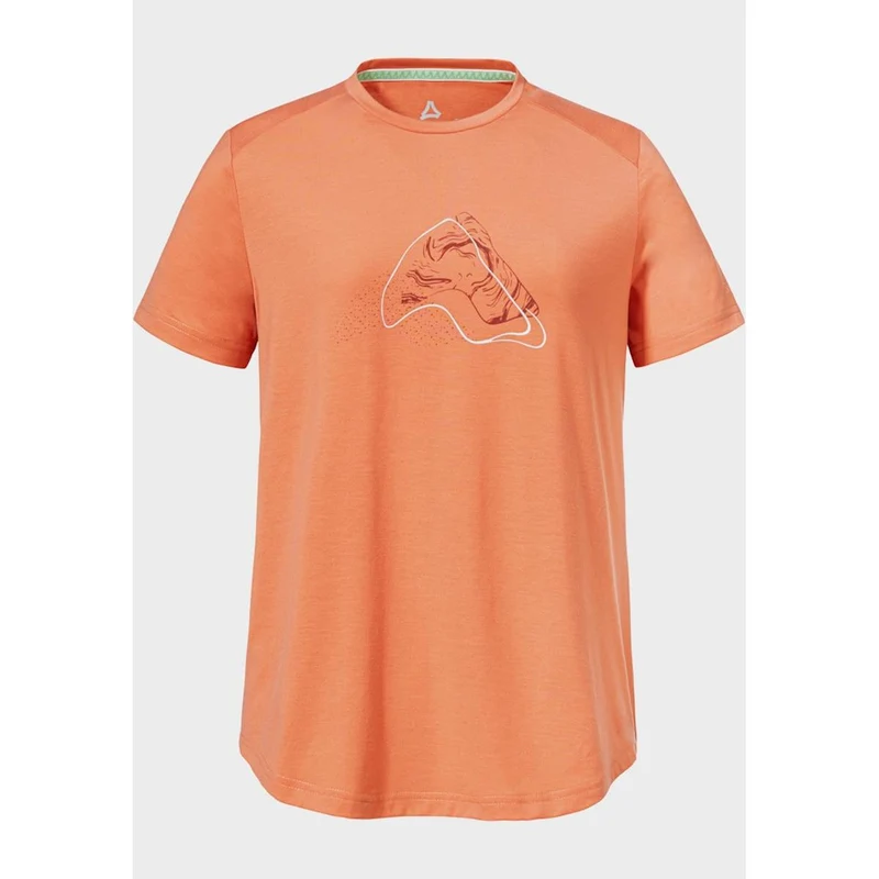 Schöffel Haberspitz apricot glow Damen T-Shirt