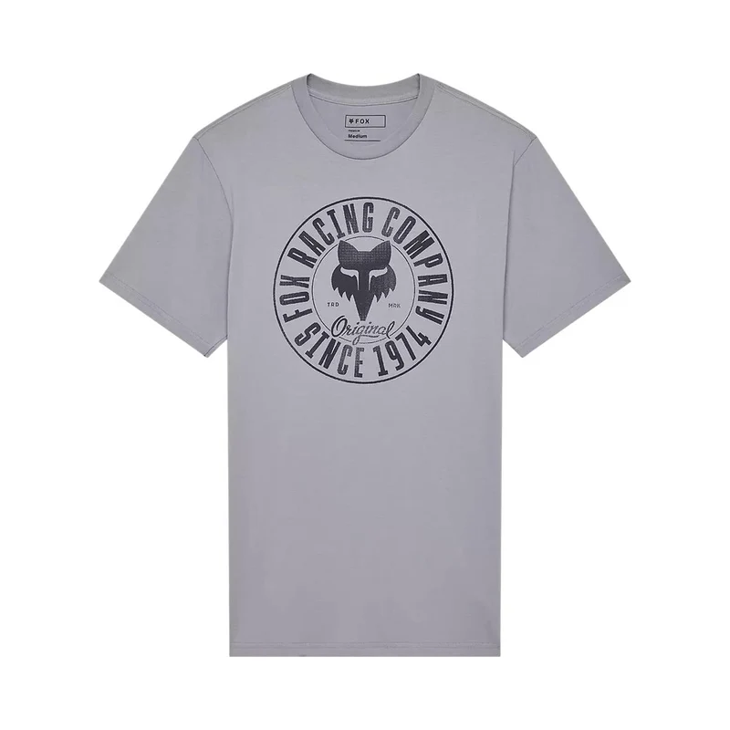 FOX Emblem Premium T-Shirt - stahlgrau