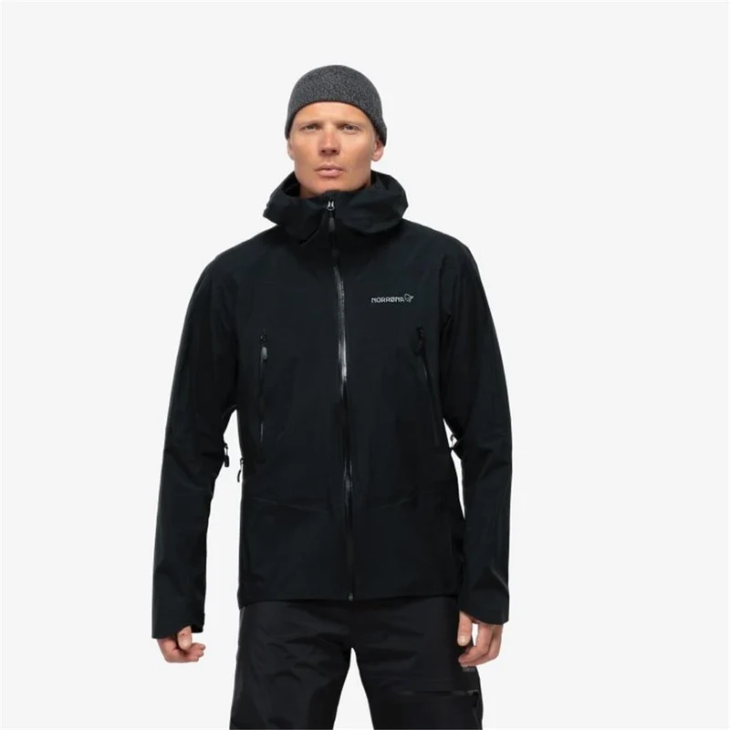 Norrona Herren Gorejacke Falketind Gore-Tex Caviar black