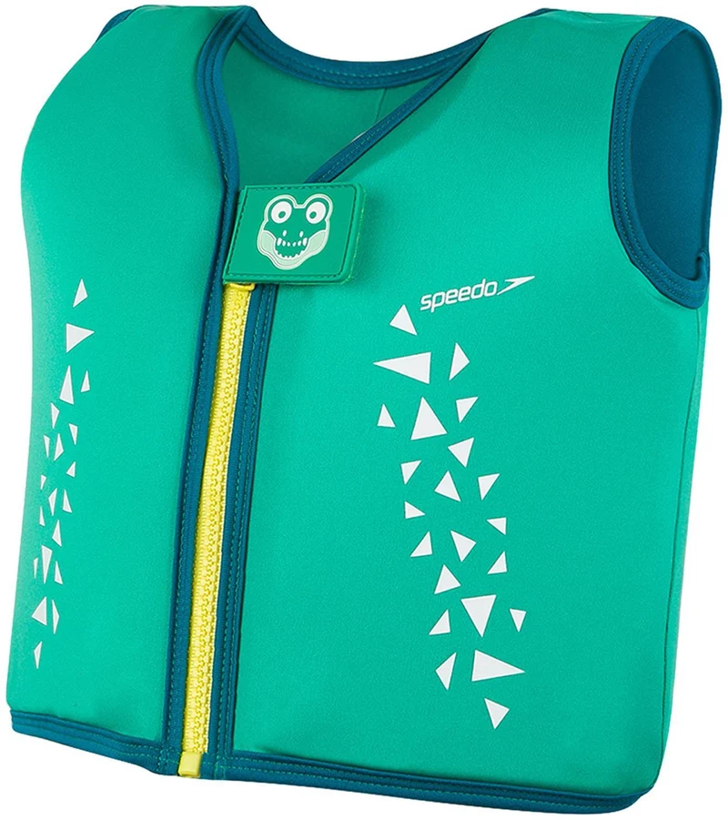 Croc Print Float Vest Grn