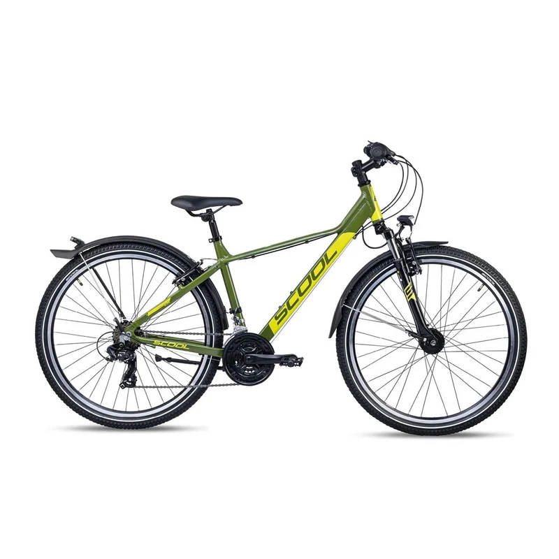 S'COOL troX EVO 26 Zoll 21-Gang green/lime
